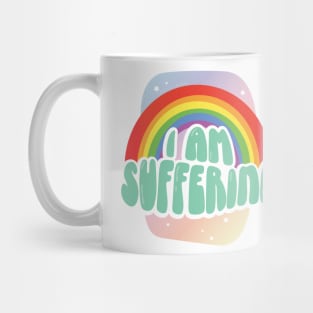 I Am Suffering (Mint / Pastel Rainbow) Mug